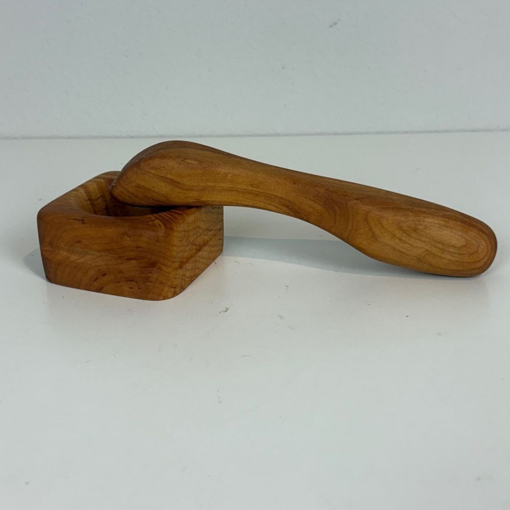 Handmade Wooden Mortar & Pestle Set